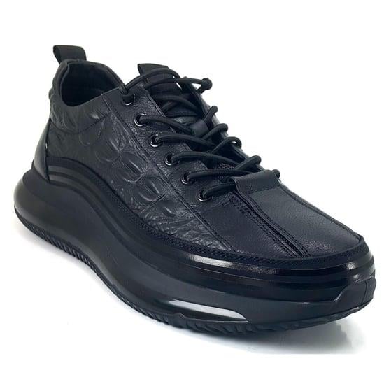 Guja 504 Erkek Sneaker Spor Ayakkabı-Siyah sistemayakkabi