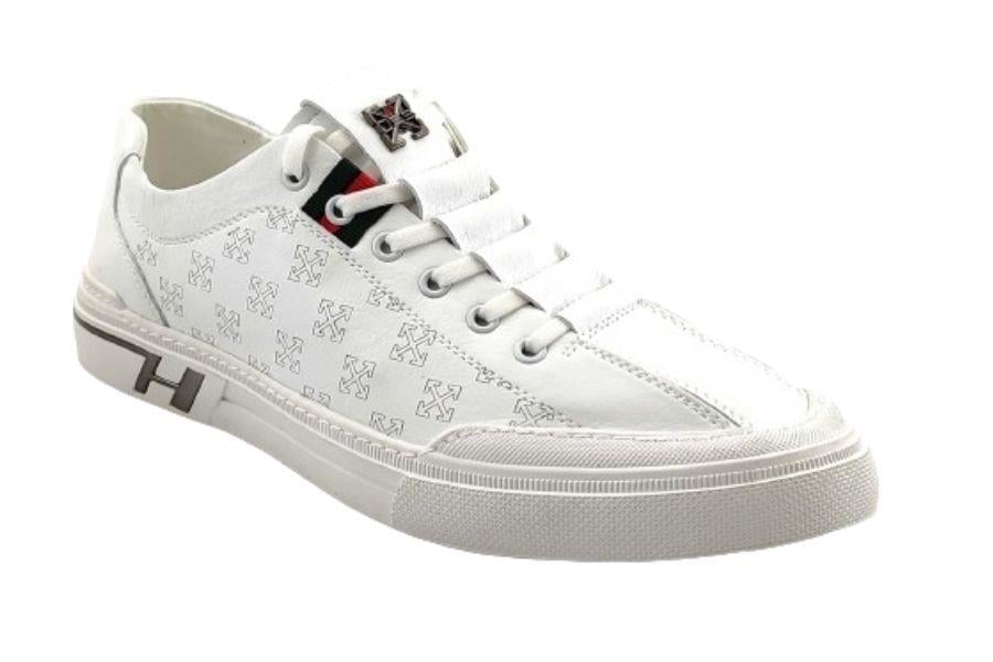 Guja 510-3 Erkek Sneaker Spor Ayakkabı-Beyaz sistemayakkabi