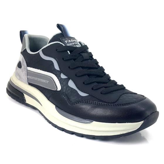 Guja 524-1 Air Taban  Erkek Sneaker Ayakkabı-Siyah sistemayakkabi