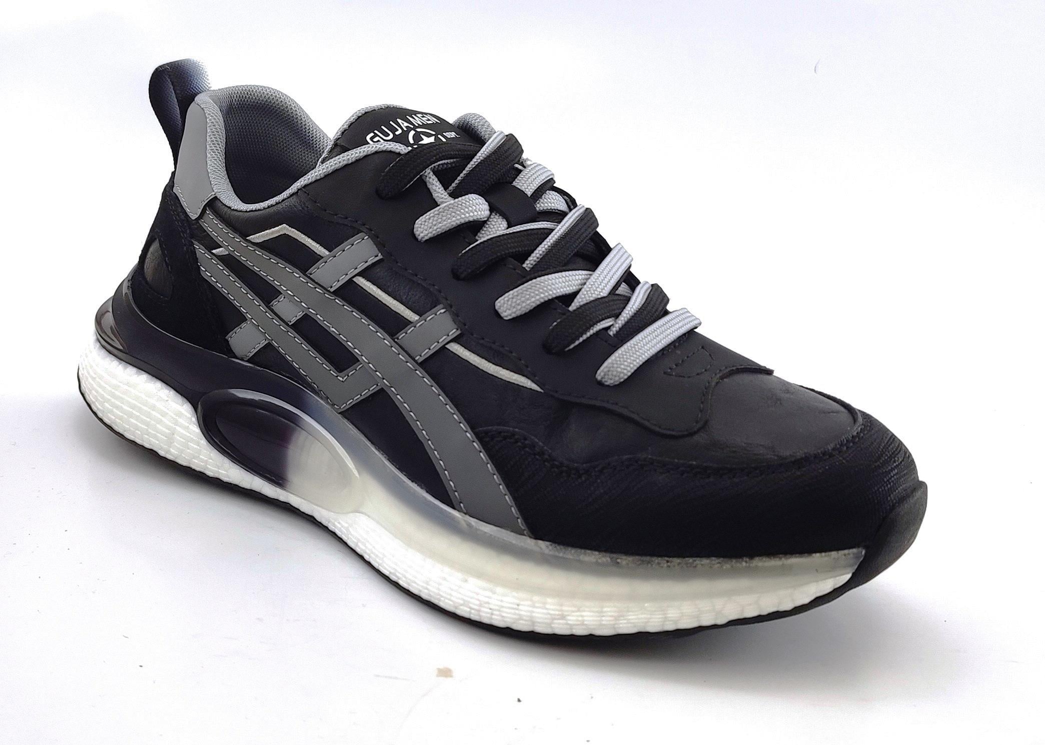 Guja 550-2 Erkek Sneaker Spor Ayakkabı-Siyah sistemayakkabi