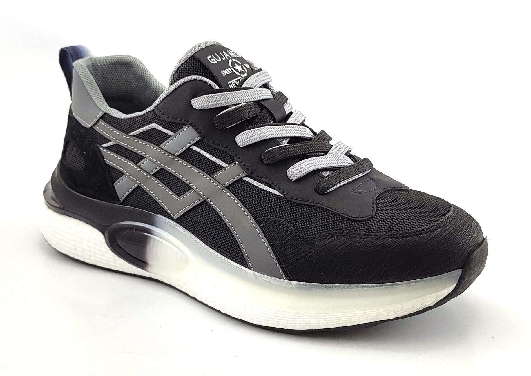 Guja 563 Erkek Sneaker Spor Ayakkabı-Siyah sistemayakkabi