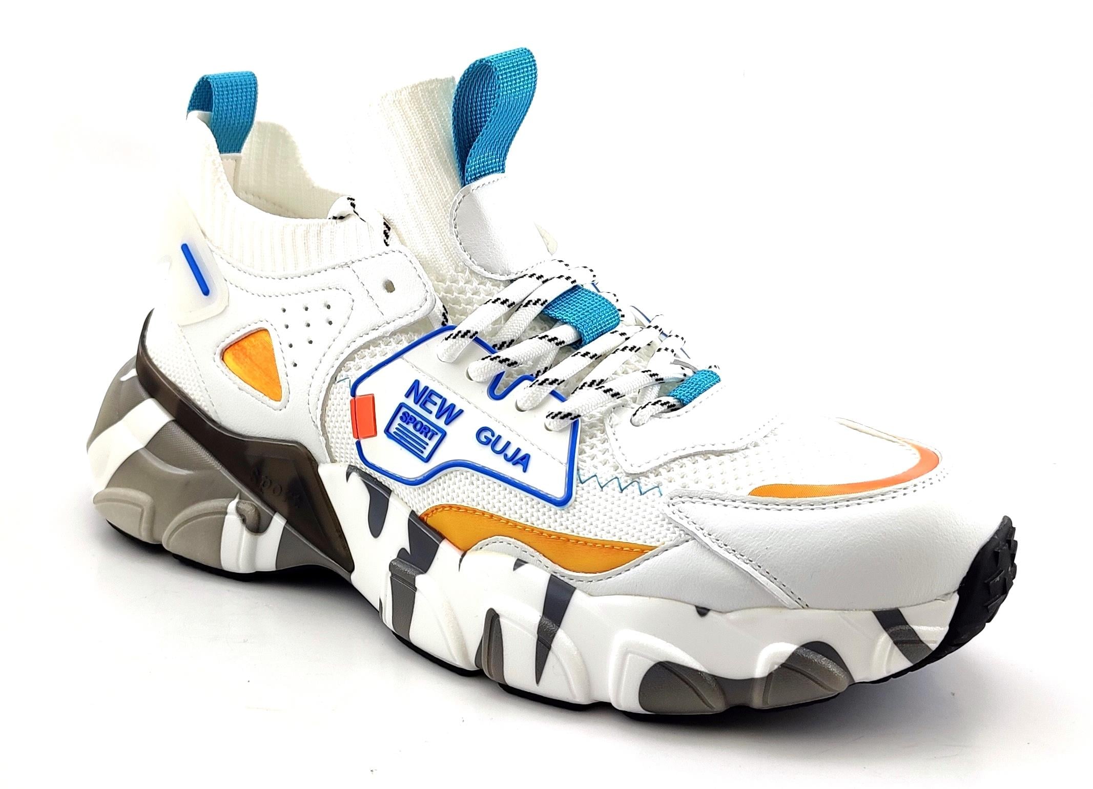 Guja 568 Erkek Sneaker Spor Ayakkabı-Beyaz sistemayakkabi