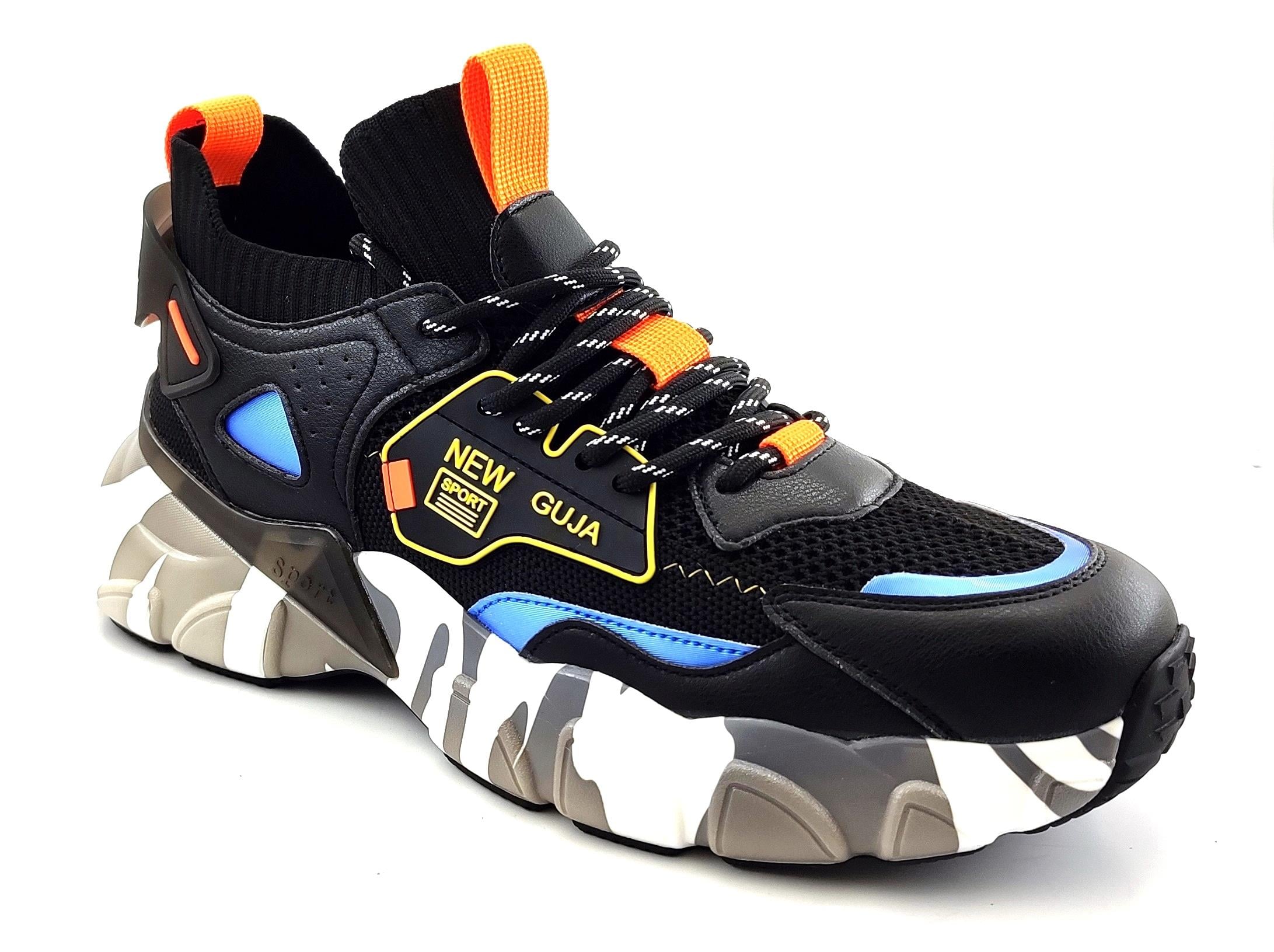 Guja 568 Erkek Sneaker Spor Ayakkabı-Siyah sistemayakkabi