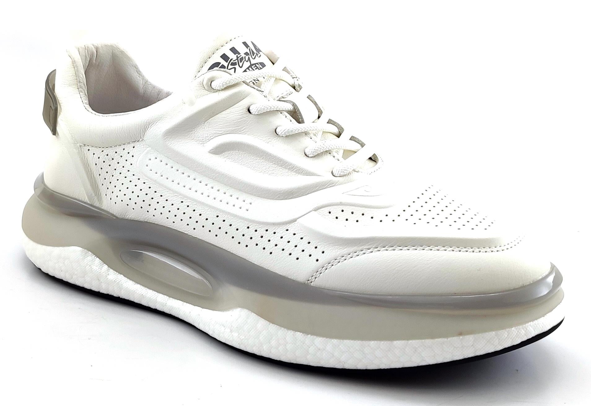 Guja 576 Erkek Sneaker Spor Ayakkabı-Beyaz sistemayakkabi