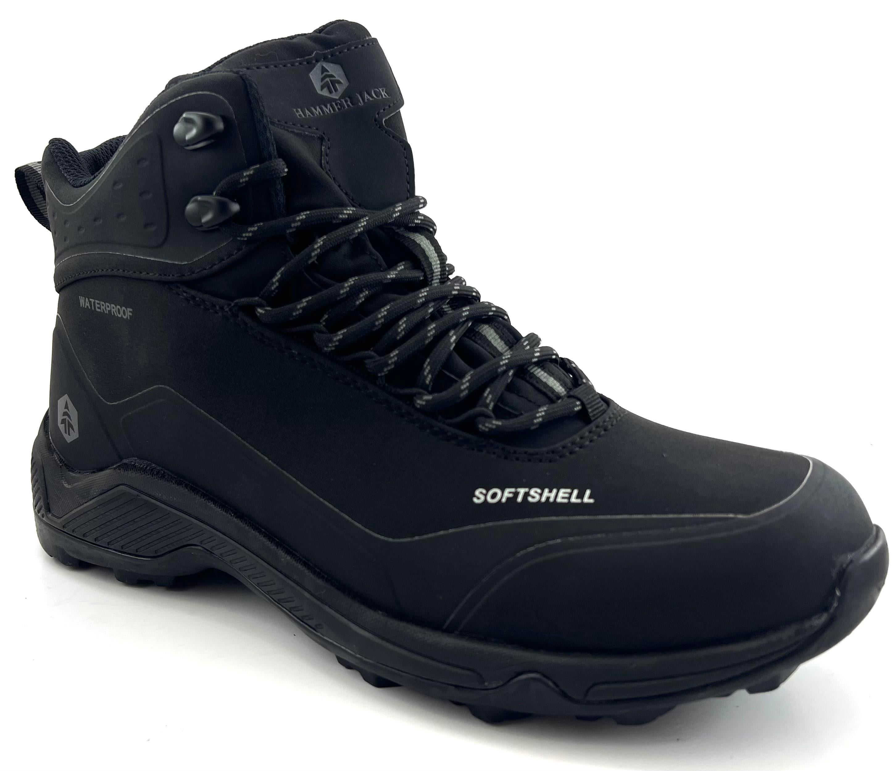 HammerJack Bont  Waterproof Outdoor Erkek Bot-Siyah sistemayakkabi