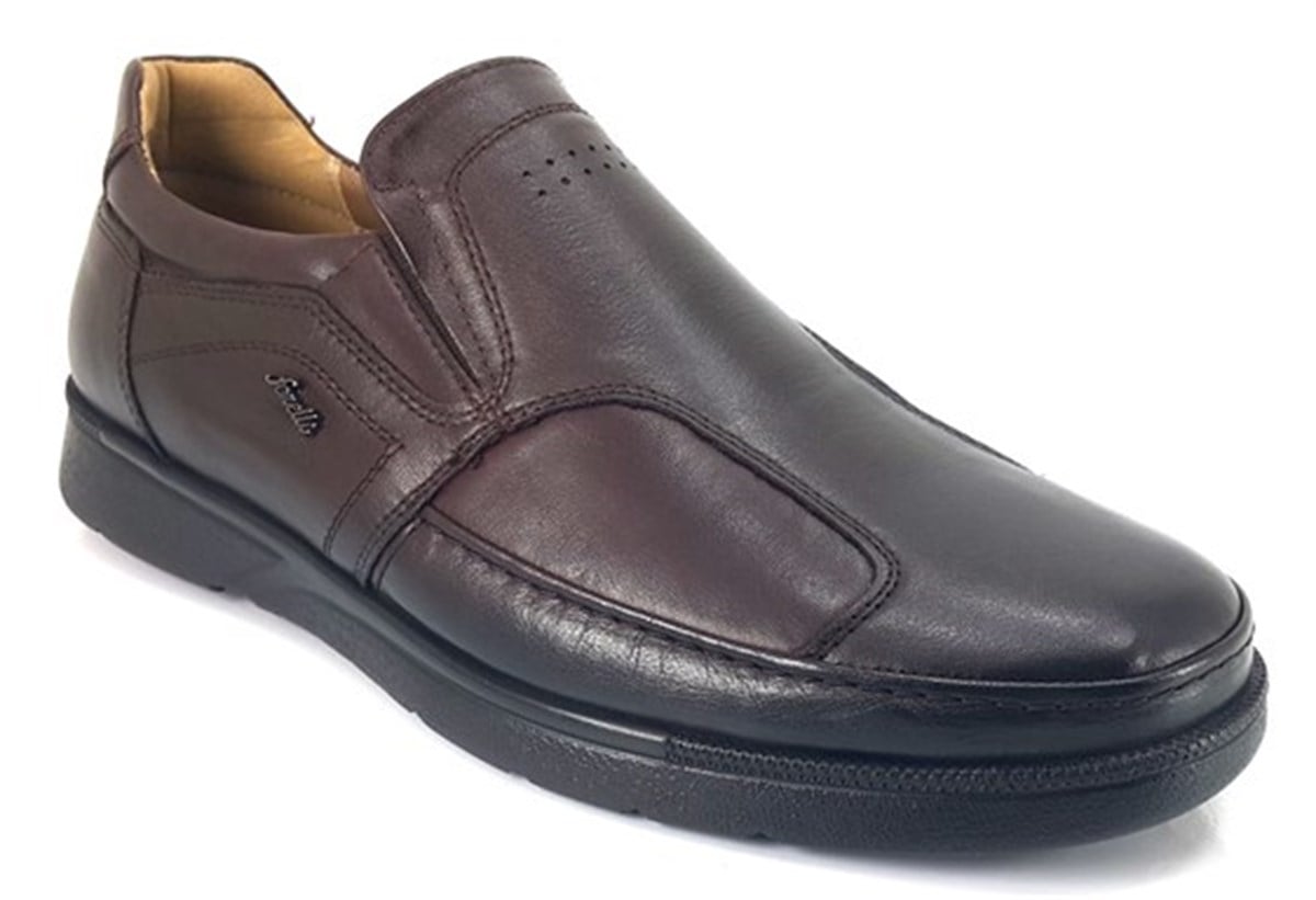 Hoka 32606 Forelli Günlük Anatomik Erkek Ayakkabı-Kahverengi sistemayakkabi