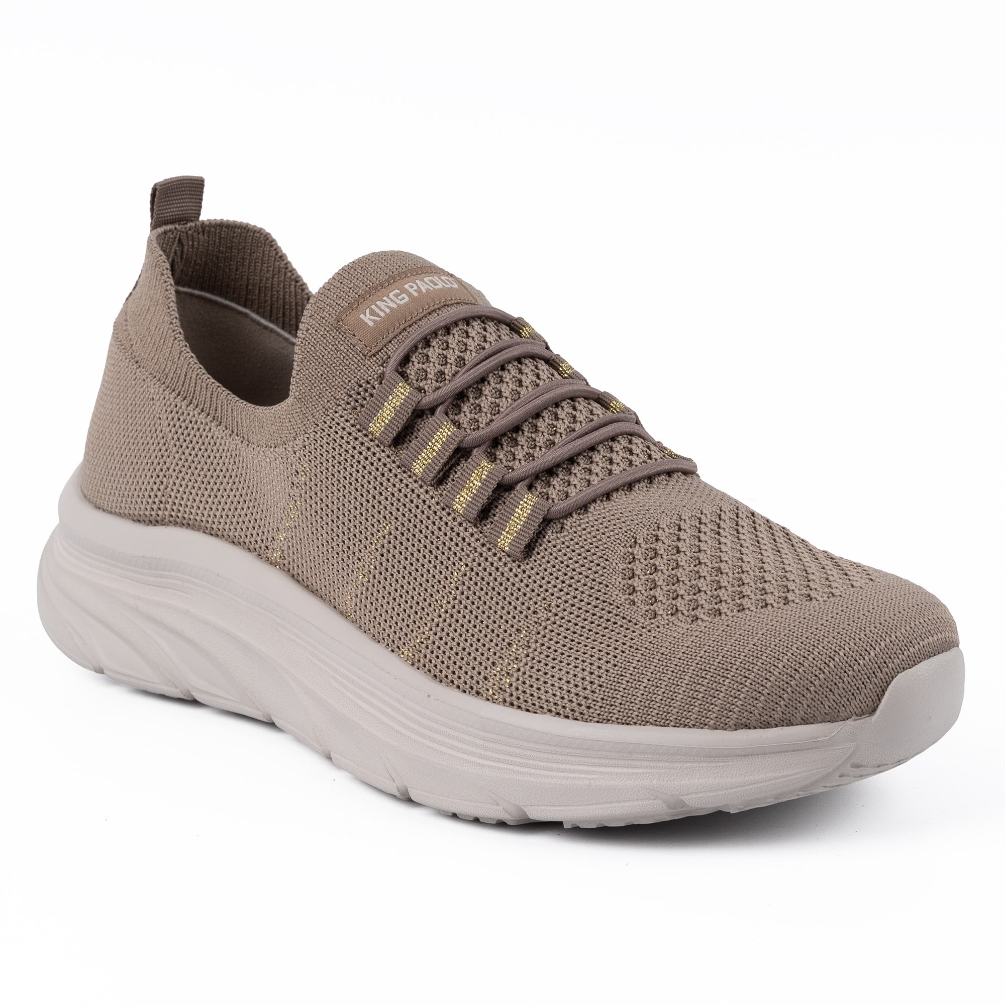 King Paolo 5181 Kadın Anatomik Günlük Ayakkabı-Vizon sistemayakkabi