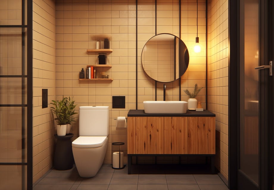 Küçük Banyo Dekorasyonu