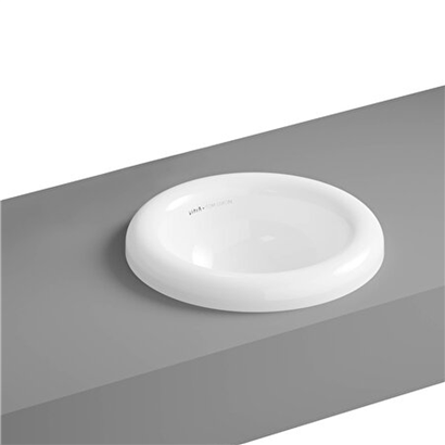 Vitra Liquid Tezgahüstü Lavabo, 40 Cm