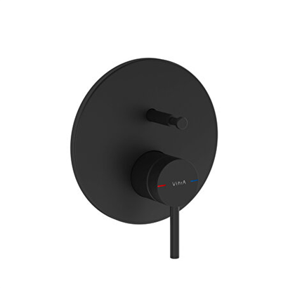 Vitra Origin Ankastre Banyo Bataryası (Minibox) (Sıva Üstü Grubu) Mat Siyah