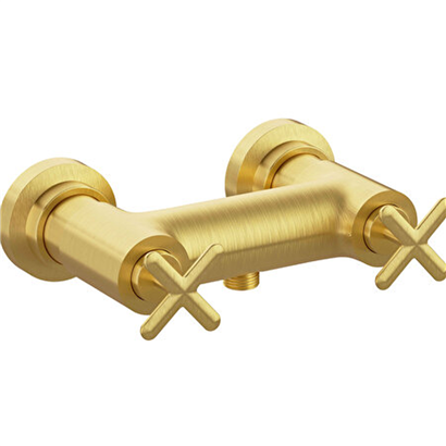 Vitra Origin Classic  Fırçalı Altın Duş Bataryası