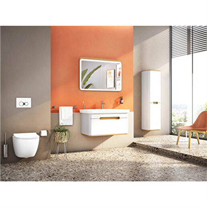 Vitra Origin Krom Duvardan Tuvalet Fırçalığı