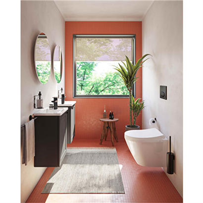 Vitra Origin Siyah Tuvalet Kağıtlığı