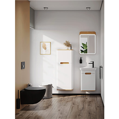 Vitra Origin 45 Cm Siyah Havluluk