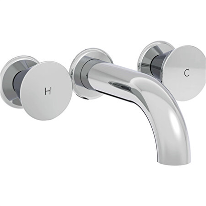 Vitra Liquid Ankastre Lavabo Bataryası Kısa, Krom