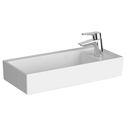 Vitra Archiplan Sağdan Armatürlü Dar Lavabo 60 Cm, Beyaz