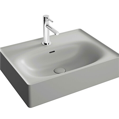 Vitra Equal Mat Taş Gri 60 Cm Lavabo