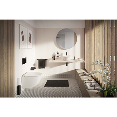 Vitra Origin Tekli Ve Yerden Siyah Diş Fırçalığı