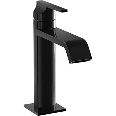 Vitra Suit Parlak Siyah Lavabo Bataryası