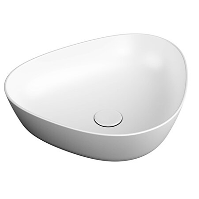 Vitra Plural Mat Beyaz 47 Cm Üçgen Çanak Lavabo