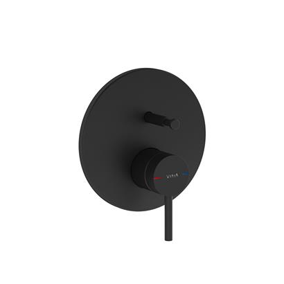 Vitra Origin Ankastre Banyo Bataryası (Minibox) (Sıva Üstü Grubu) Mat Siyah