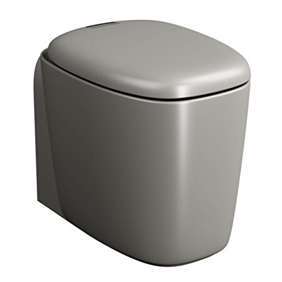 Vitra Plural Rim-Ex Mat Bej Kanalsız Duvara Tam Dayalı Yerden Tek Klozet