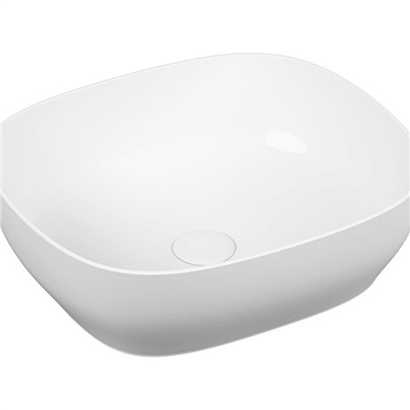 Vitra Outline 48 Cm Parlak Beyaz Kare Lavabo