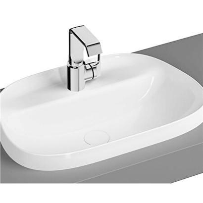 Vitra Frame 57 Cm Parlak Beyaz Tezgah Üstü Tv Lavabo