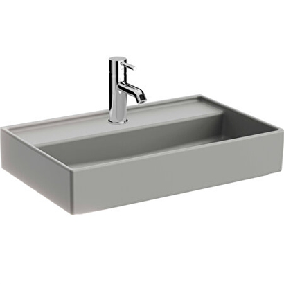 Vitra Archiplan Dar Lavabo Mat Taş Gri, 60 Cm