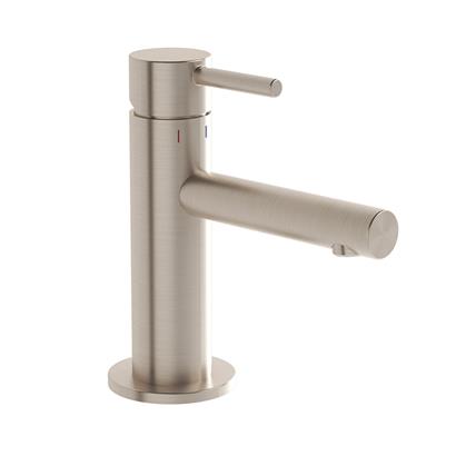 Vitra Origin Kısa Lavabo Bataryası Fırçalı Nikel