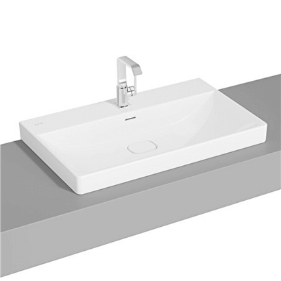 Vitra Metropole Parlak Beyaz Çanak Lavabo 80 Cm