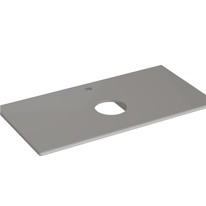 VitrA Metropole Mat Taş Gri Seramik Tezgah ,100 cm
