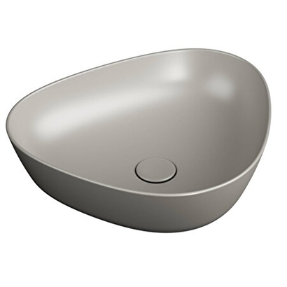 Vitra Plural Mat Bej 47 Cm Üçgen Çanak Lavabo