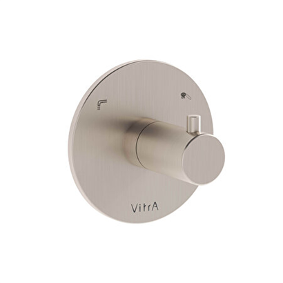 Vitra Origin Ankastre 2 Yollu Yönlendirici (Sıva Üstü Grubu) Fırçalı Nikel