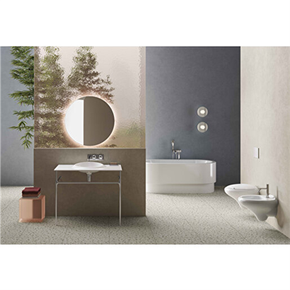 Vitra Origin Lavabo Sifon Seti (Simetrik, Rozetli) Krom