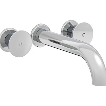 Vitra Liquid Ankastre Lavabo Bataryası Uzun, Krom