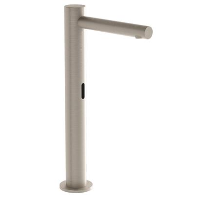 Vitra Origin Temassız Lavabo Bataryası (Çanak) (Pilli - Çift Su Girişli) Fırçalı Nikel