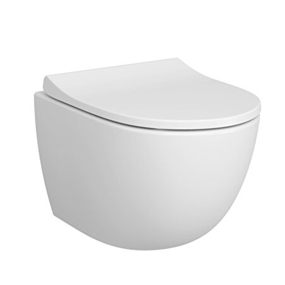 Vitra Sento Rim-Ex Kısa Beyaz Asma Klozet, 50 Cm