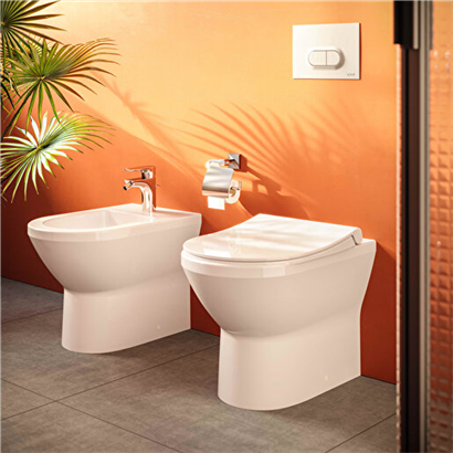 Vitra Q Line Krom Klozet Fırçası