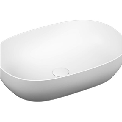 Vitra Outline 59 Cm Mat Beyaz Oval Lavabo