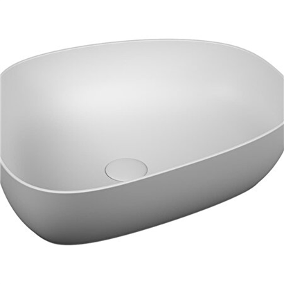 Vitra Outline 56 Cm Mat Beyaz Asimetrik Lavabo