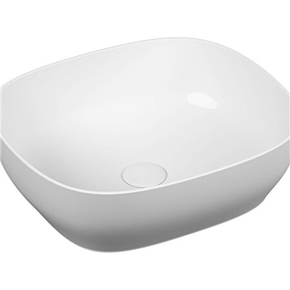 Vitra Outline 48 Cm Parlak Beyaz Kare Lavabo