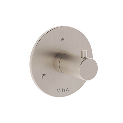 Vitra Origin Ankastre 3 Yollu Yönlendirici (Sıva Üstü Grubu) Fırçalı Nikel