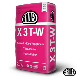 Ardex X 3 T-W Beyaz Seramik Karo Yapıştırıcı 25 kg
