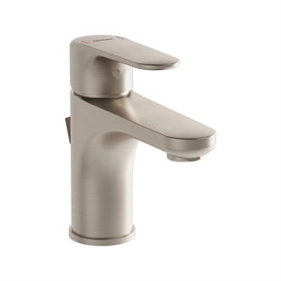 Artema Root Round Lavabo Bataryası (Sifon Kumandalı) Fırçalı Nikel