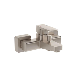 Artema Root Square Banyo Bataryası Fırçalı Nikel