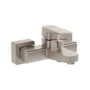 Artema Root Square Blueco Banyo Bataryası Fırçalı Nikel