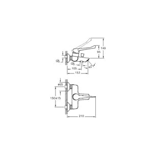 Artema Solid S Krom Engelli Banyo Bataryası