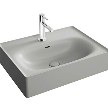 Vitra Equal Mat Taş Gri 60 Cm Lavabo