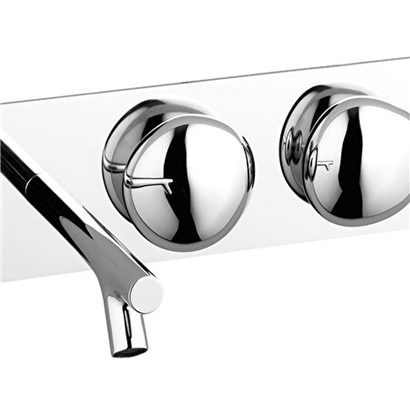 Vitra İstanbul Ankastre Lavabo Bataryası Krom
